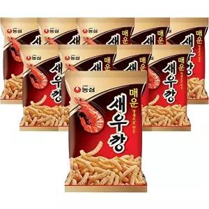 [농심]농심 매운새우깡 90g x 10봉_