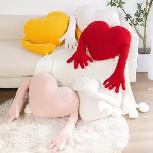 빅무드 허그미 하트 인테리어 쿠션