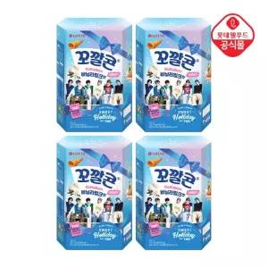 롯데웰푸드 투어스 X 꼬깔콘 바닐라밀크 120g 4개