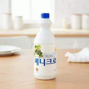 쎄니크로 염소계 살균소독제 주방 야채 과일 소독용 식기류 세척제 세정제 다목적 (1L)