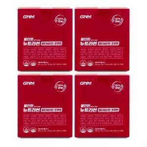 GNM자연의품격 올인원 뉴트리션 멀티비타민 코큐텐 2800mg x 30개입 X 4박스 I