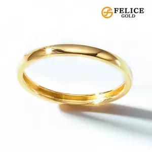 [펠리체골드] 18K 소프트 포인트 반지