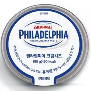 필라델피아 크림치즈 190g (냉장)
