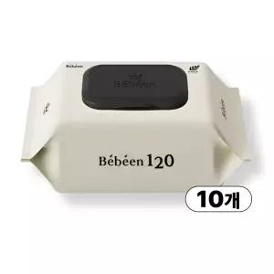 베베앙 120 대용량 물티슈 120매 x 10팩