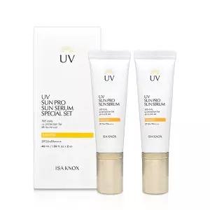 [하프클럽/이자녹스]이자녹스 UV 선 프로 365 에센셜 선 세럼 40ml X 2개 기획세트
