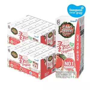 [동원] 소와나무 쿨피스 복숭아 190ml x 30개