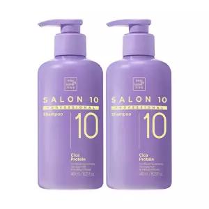 미쟝센 살롱10 시카프로틴 샴푸 480ml, 2개
