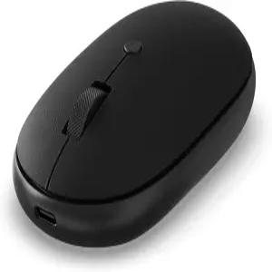 USB C 충전식 배터리가 장착된 사테치 온테고 블루투스 마우스 노트북 컴퓨터 태블릿을 위한 3개의 장치