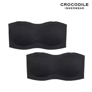 [크로커다일] 퓨징 오프숄더 브라2종 블랙 CDWBR5N26_2