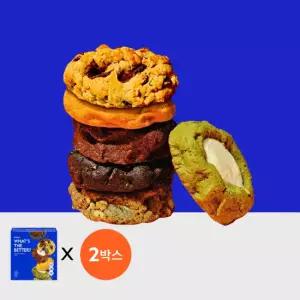널담 저당 고단백 수제 통밀 아메리칸 쿠키 총 12개(6가지 맛*2박스)