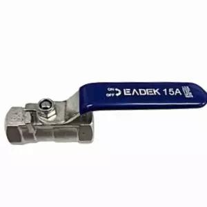 스텐 나사 볼밸브 1PC 15A 배관연장 메탈밸브