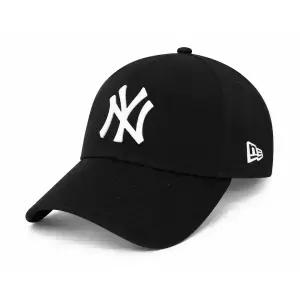 뉴에라 엠엘비 MLB 리그 에센셜 E프레임 뉴욕양키스 9FORTY 볼캡 모자 블랙 60675530
