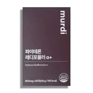 뮤르디 파이테론 레디포뮬러 알파플러스 루바브 레드비트 800mg X 60정