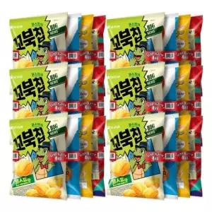 오리온 최고스낵 4묶음 170gx6개(꼬북칩+포카칩오리지널+오감자그라탕+썬)