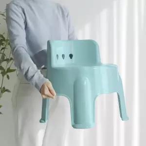 간이의자 목욕의자 소형 화장실 발받침 등받이 욕실의자