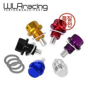 WLR - M12x1.5 알루미늄 마그네틱 오일 드레인 볼트 섬프 플러그 자동차 액세서리