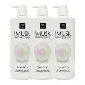 미쟝센 펄샤이닝 리페어 샴푸 화이트머스크향 1000ml x3