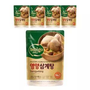 CJ 비비고 영양삼계탕, 800g, 5개