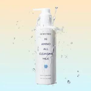 듀이트리 하이 아미노 올 클렌징 밀크 400ml 저자극클렌저 촉촉한세안 메이크업세정 민감성피부