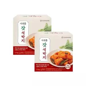 아워홈 갓석박지 1.5kg x 2 코스트코 코와샵2607