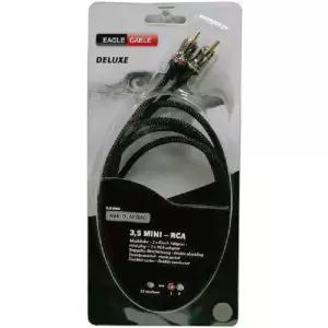 이글케이블 (Eagle Cable) 디럭스 스테레오(Deluxe Stereo) 인터커넥트 케이블 RCA 1.5m