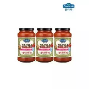 New 나폴리 저당 토마토 파스타소스 600g 3병