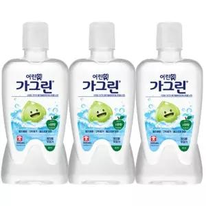 어린이가그린 아동 가글 사과맛 380ml x 3개