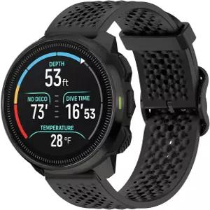 램쇼 SUUNTO 레이스 2 밴드와 호환되며 20mm 실리콘 금속 버클 런 OCEAN RACE S VERTICAL 9 PEAK PRO 5 3