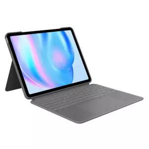 로지텍 Combo Touch 아이패드 Air 13 인치 M2 키보드 Case Oxford Grey