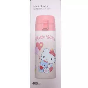락앤락 스쿨핏 헬로키티 원터치 텀블러 400ml 물통 물병 LOCKnLOCK