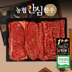 농협 안심한우 1++ 한우세트 800g (안심+등심+채끝)