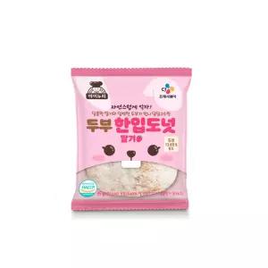 CJ 아이누리 두부한입도넛 딸기 35g 30개입 (냉동)