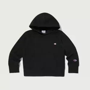 챔피온 키즈 CHAMPIONKIDS1 키즈 C로고 프렌치테리 후드 티셔츠 Black