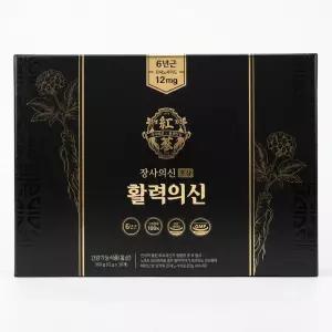 장사의신 장신몰 홍삼진액 6년근 활력의신 12g 30포 국산 홍삼 농축액 스틱 선물세트