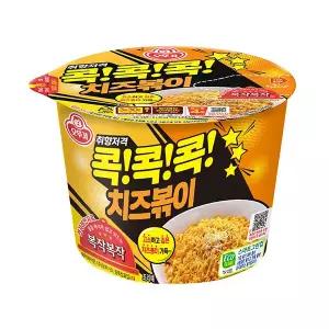 [롯데백화점]오뚜기 큰컵라면 오뚜기 콕콕콕 치즈볶이 95g 12개