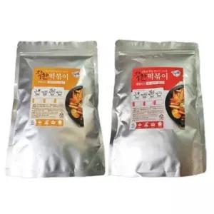 떡볶이 소스분말 국물용 찜용 부대찌개용 매운양념장 만능스프 500g 1kg 보통
