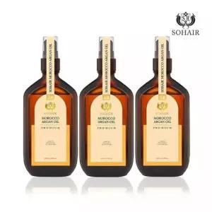 쏘헤어 모로코 아르간오일 프리미엄 헤어에센스 100ml 3병