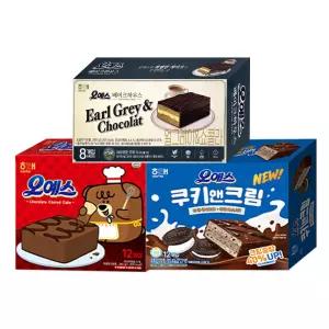 오예스 얼그레이쇼콜라 280g+오리지널 360g+쿠키앤크림 360g