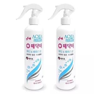 에덴샵 때닥터 아쿠아 필링 바디 앤 페이스 스프레이 각질제거제 300ml 2개