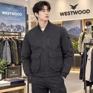 [롯데백화점]웨스트우드 남성 봄버 방풍 자켓 WO3MTJW213 가을점퍼