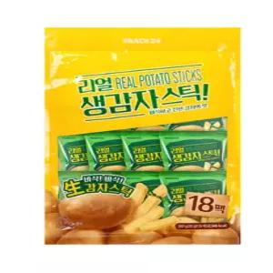 스낵24 리얼생감자스틱 포테이토스낵