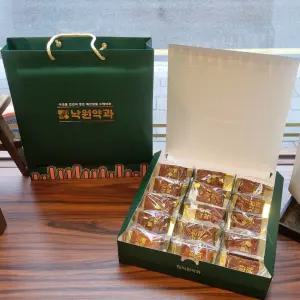 낙원약과 예산시장 장인 전통 페스츄리 사과 수제개성모약과 선물세트 600g 470952