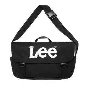 LEE 트위치 로고 코듀라 메신저백 블랙