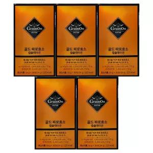 그레인온 골드 파로효소 캡슐레이션 1.8g x 30포 5개