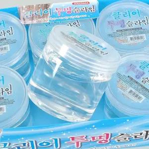 프랜즈 슬라임 클리어 투명 완구 점토 1박스 6개