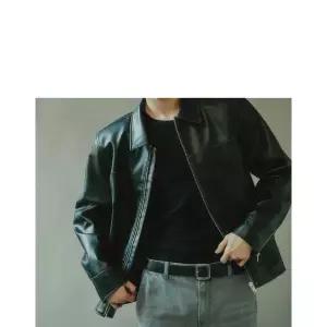 GIORDANO [변우석착용]페이크 레더 자켓 075504 [1color]