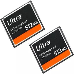512MB 울트라 CF 메모리 카드 DSLR 카메라 카드(2PACK)용 산업용 사진작가용