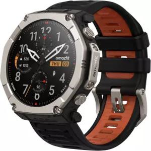 Amazfit T-Rex 울트라 2 듀얼 밴드 GPS 실외 스마트워치 51mm Ti 바디 1.5인치 사파이어 AMOLED 디스플레이