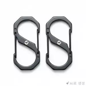 다기능 S 캠핑용 S자 후크 고리 고리후크 S비너 s형카라비너