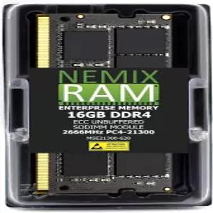 NEMIX RAM 시놀로지 NAS 호환 메모리 16GB DDR4 2666MHz PC4-21300 ECC 언버퍼드 D4ECSO-2666-16G